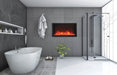 Amantii Amantii Panorama Deep Extra Tall 40 Indoor / Outdoor Built-in Electric Fireplace BI-40-DEEP-XT Fireplace Finished - Electric