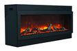 Amantii Amantii Panorama Deep Extra Tall 60 Indoor / Outdoor Built-in Electric Fireplace BI-60-DEEP-XT Fireplace Finished - Electric