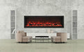 Amantii Amantii Panorama Deep Extra Tall 72 Indoor / Outdoor Built-in Electric Fireplace BI-72-DEEP-XT Fireplace Finished - Electric