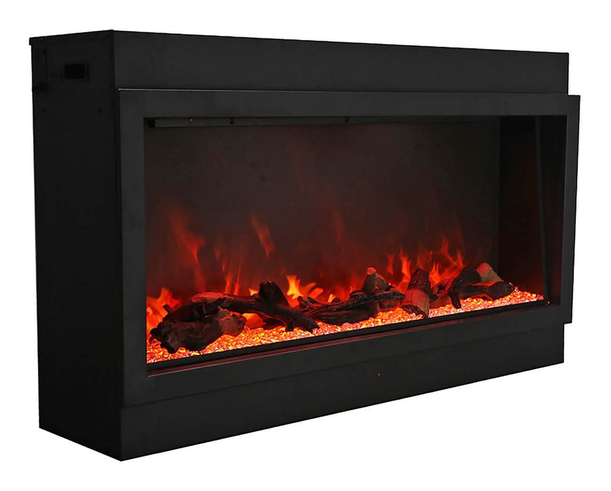 Amantii Amantii Panorama Deep Extra Tall 72 Indoor / Outdoor Built-in Electric Fireplace BI-72-DEEP-XT Fireplace Finished - Electric
