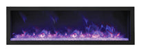 Amantii Amantii Panorama Deep Extra Tall 72 Indoor / Outdoor Built-in Electric Fireplace BI-72-DEEP-XT Fireplace Finished - Electric