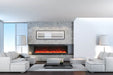 Amantii Amantii Panorama Deep Extra Tall 88 Indoor / Outdoor Built-in Electric Fireplace BI-88-DEEP-XT Fireplace Finished - Electric