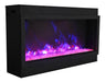 Amantii Amantii Panorama Deep Extra Tall 88 Indoor / Outdoor Built-in Electric Fireplace BI-88-DEEP-XT Fireplace Finished - Electric