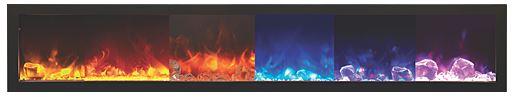 Amantii Amantii Panorama Extra Slim 30 Indoor / Outdoor Built-in Electric Fireplace BI-30-XTRASLIM Fireplace Finished - Electric