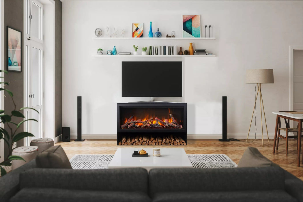 Amantii Amantii Pedestal Display (TRD-38) - TRD-38-BLK-PDS TRD-38-BLK-PDS Fireplace Accessories