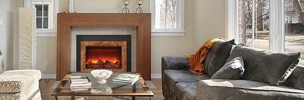 Amantii Amantii Sierra Flame 34 Electric Fireplace Insert INS-FM-34 Fireplace Finished - Electric