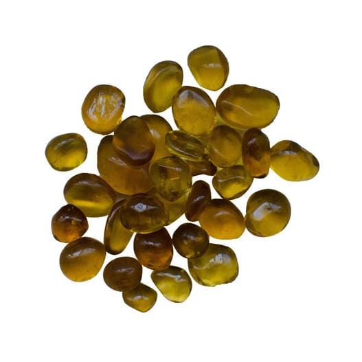 Amantii Amantii Small Bead Fireglass (Amber) - AMSF-GLASS-09 AMSF-GLASS-09 Fireplace Accessories