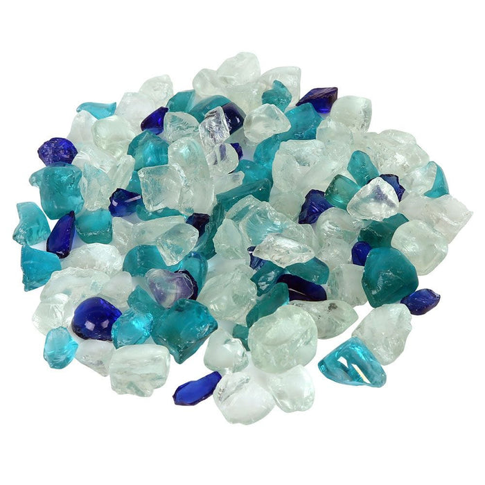 Amantii Amantii Small Bead Fireglass (Ocean Blue) - AMSF-GLASS-16 AMSF-GLASS-16 Fireplace Accessories