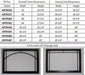 Amantii Amantii Square Trim for TRD-44 - AMTR44T AMTR44T Fireplace Accessories