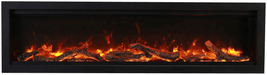 Amantii Amantii Symmetry Bespoke 42 Indoor / Outdoor Built-in Electric Fireplace SYM-42-BESPOKE Fireplace Finished - Electric