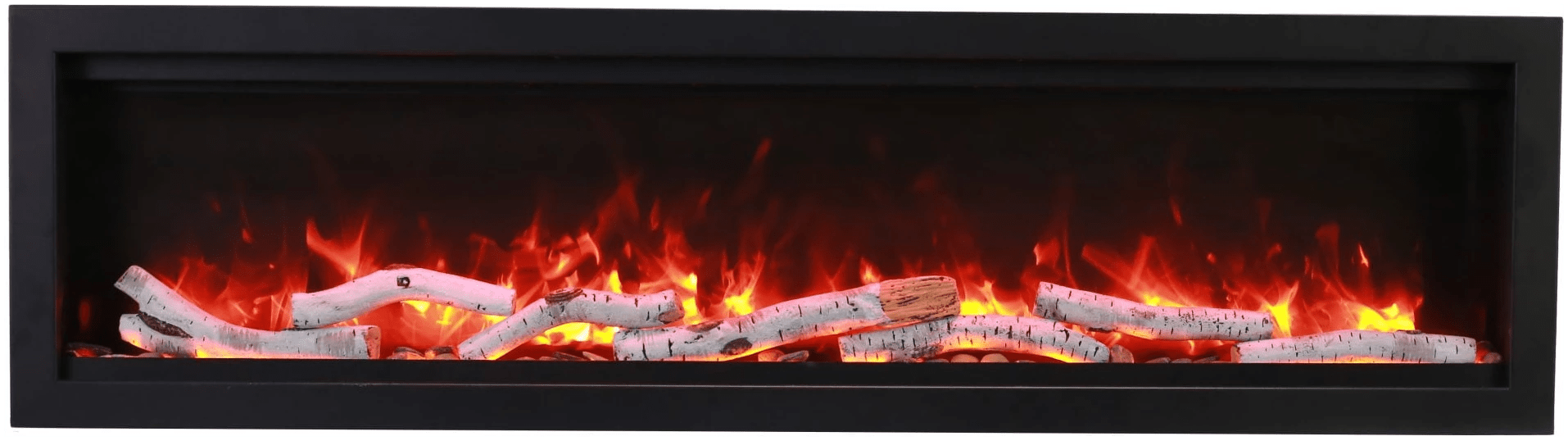 Amantii Amantii Symmetry Bespoke 42 Indoor / Outdoor Built-in Electric Fireplace SYM-42-BESPOKE Fireplace Finished - Electric