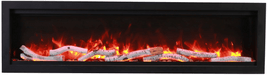 Amantii Amantii Symmetry Bespoke 42 Indoor / Outdoor Built-in Electric Fireplace SYM-42-BESPOKE Fireplace Finished - Electric