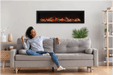 Amantii Amantii Symmetry Bespoke 42 Indoor / Outdoor Built-in Electric Fireplace SYM-42-BESPOKE Fireplace Finished - Electric