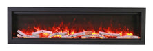 Amantii Amantii Symmetry Bespoke 74 Indoor / Outdoor Built-in Electric Fireplace SYM-74-BESPOKE Fireplace Finished - Electric