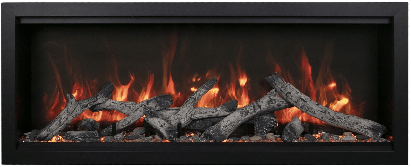 Amantii Amantii Symmetry Bespoke Xtra Tall 100 Electric Fireplace SYM-100-XT-BESPOKE Fireplace Finished - Electric