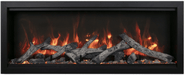 Amantii Amantii Symmetry Bespoke Xtra Tall 100 Electric Fireplace SYM-100-XT-BESPOKE Fireplace Finished - Electric