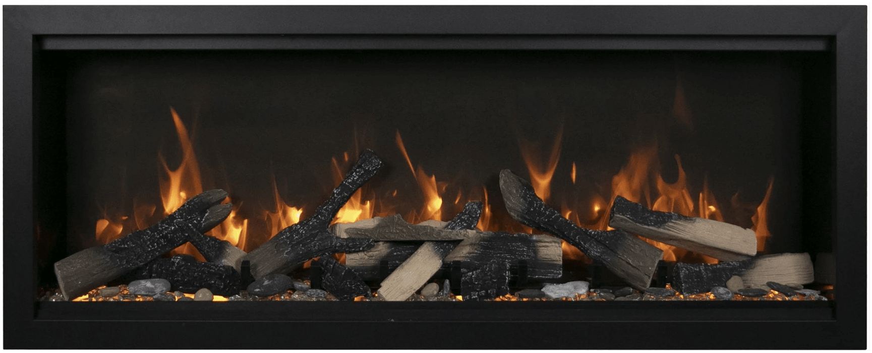 Amantii Amantii Symmetry Bespoke Xtra Tall 100 Electric Fireplace SYM-100-XT-BESPOKE Fireplace Finished - Electric