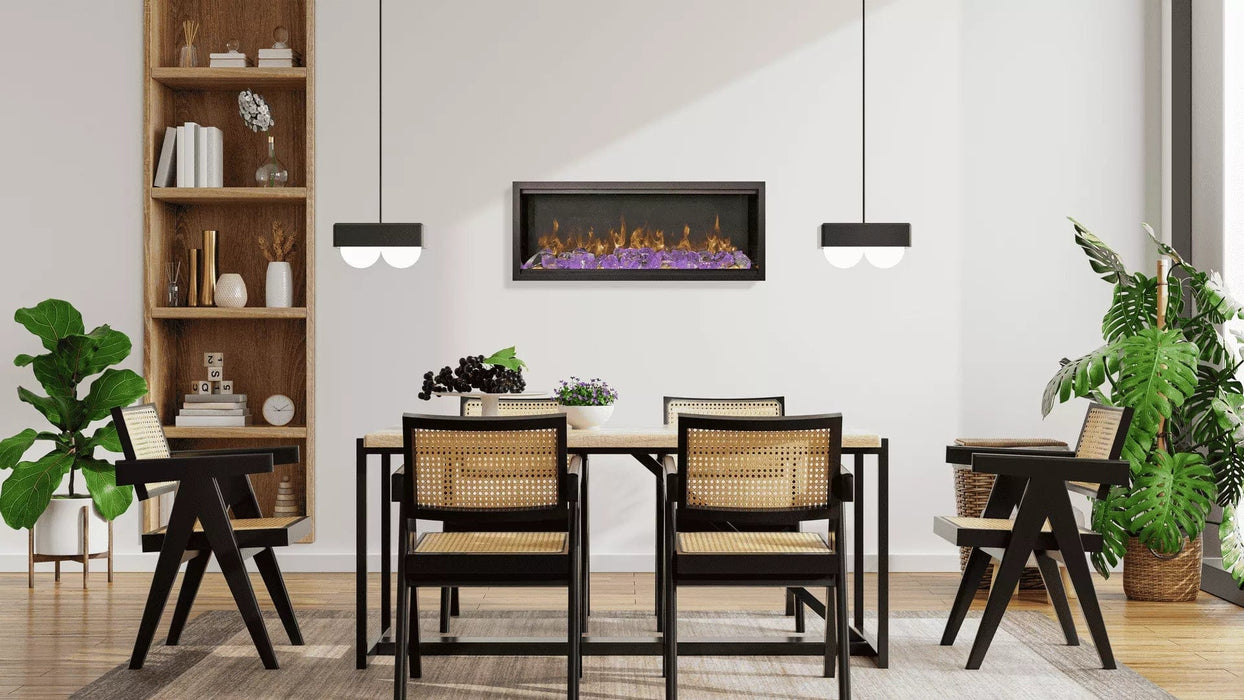 Amantii Amantii Symmetry Bespoke Xtra Tall 100 Electric Fireplace SYM-100-XT-BESPOKE Fireplace Finished - Electric