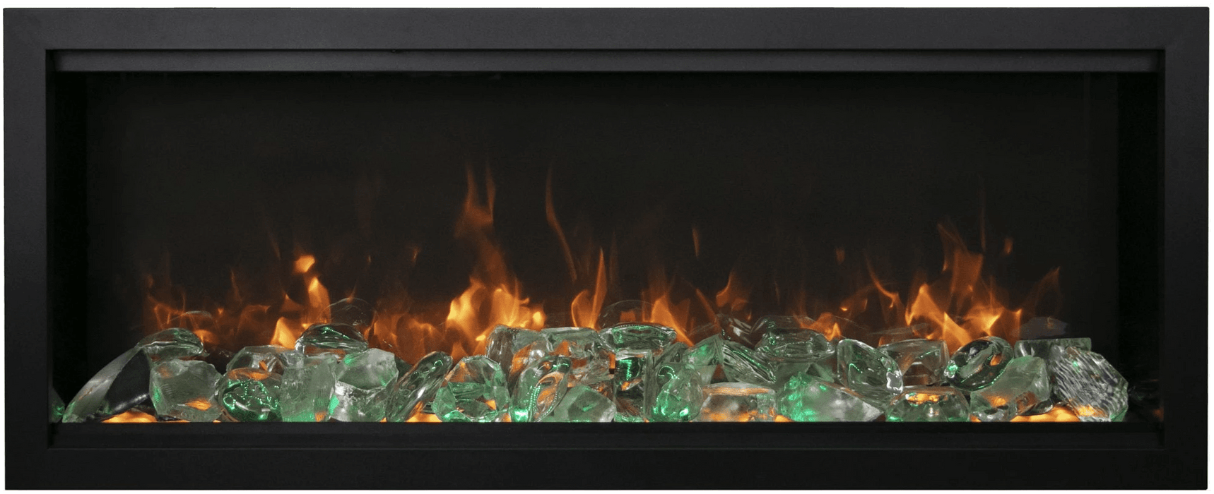Amantii Amantii Symmetry Bespoke Xtra Tall 100 Electric Fireplace SYM-100-XT-BESPOKE Fireplace Finished - Electric