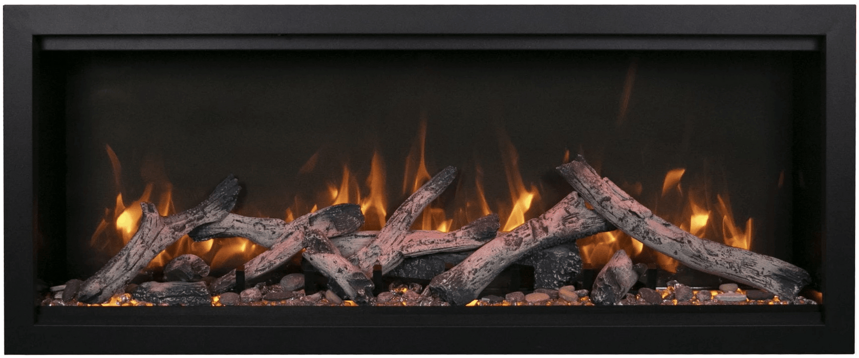 Amantii Amantii Symmetry Bespoke Xtra Tall 100 Electric Fireplace SYM-100-XT-BESPOKE Fireplace Finished - Electric