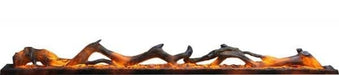 Amantii Amantii Symmetry Clean Face 100 Electric Fireplace Built-In Log & Glass w/ Surround SYM-100 Fireplace Finished - Electric