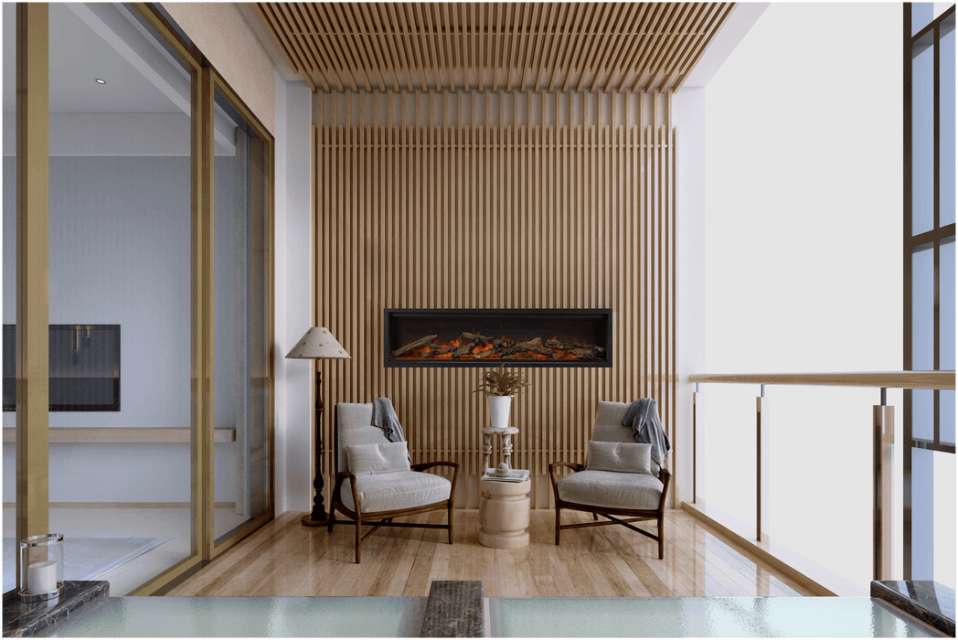 Amantii Amantii Symmetry Lumina 60 Built-In Electric Fireplace SYM-60-LUMINA Fireplace Finished - Electric