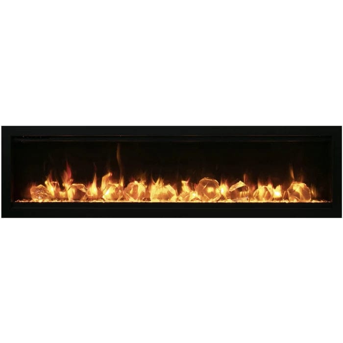 Amantii Amantii Symmetry Lumina 74 Built-In Electric Fireplace SYM-74-LUMINA Fireplace Finished - Electric