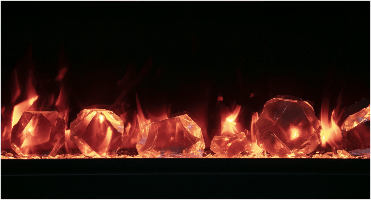 Amantii Amantii Symmetry Lumina 74 Built-In Electric Fireplace SYM-74-LUMINA Fireplace Finished - Electric