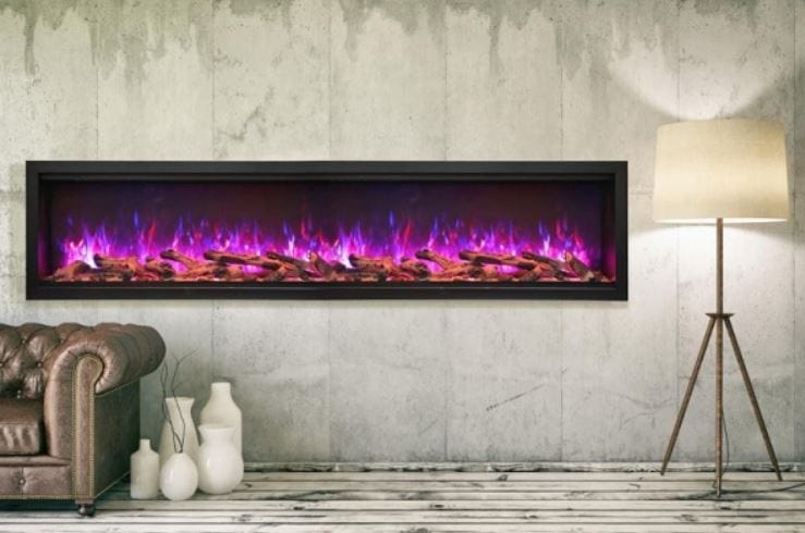 Amantii Amantii Symmetry XT Smart 34 Electric Fireplace SYM-34-XT Fireplace Finished - Electric