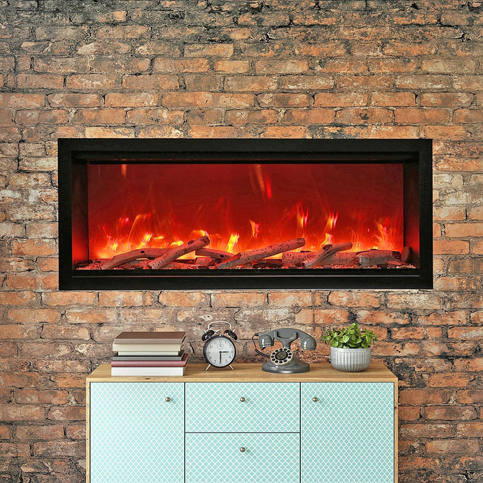 Amantii Amantii Symmetry XT Smart 50 Electric Fireplace SYM-50-XT Fireplace Finished - Electric