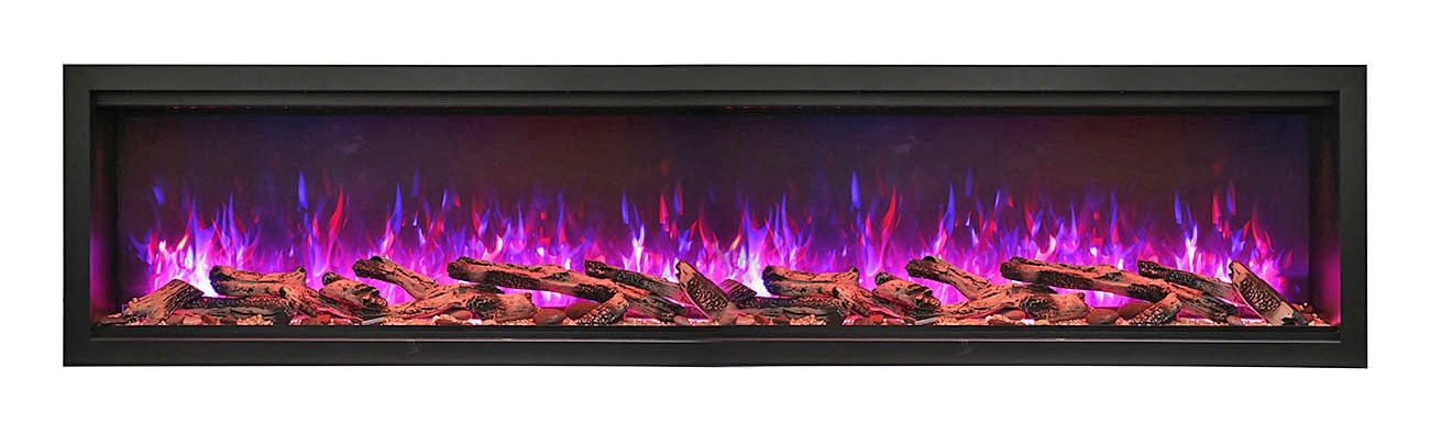 Amantii Amantii Symmetry XT Smart 88 Electric Fireplace SYM-88-XT Fireplace Finished - Electric