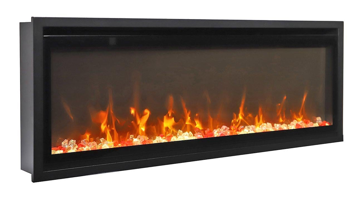 Amantii Amantii Symmetry Xtra Slim Smart 50 Electric Fireplace SYM-SLIM-50 Fireplace Finished - Electric