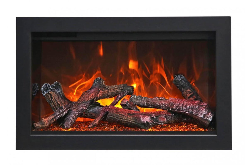 Amantii Amantii Traditional Series 26 Indoor / Outdoor Electric Fireplace Insert TRD-26 Fireplace Finished - Electric