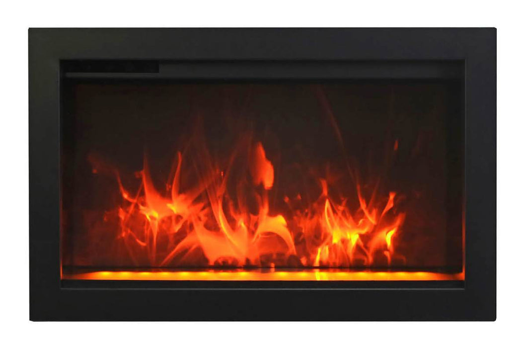 Amantii Amantii Traditional Series 26 Indoor / Outdoor Electric Fireplace Insert TRD-26 Fireplace Finished - Electric