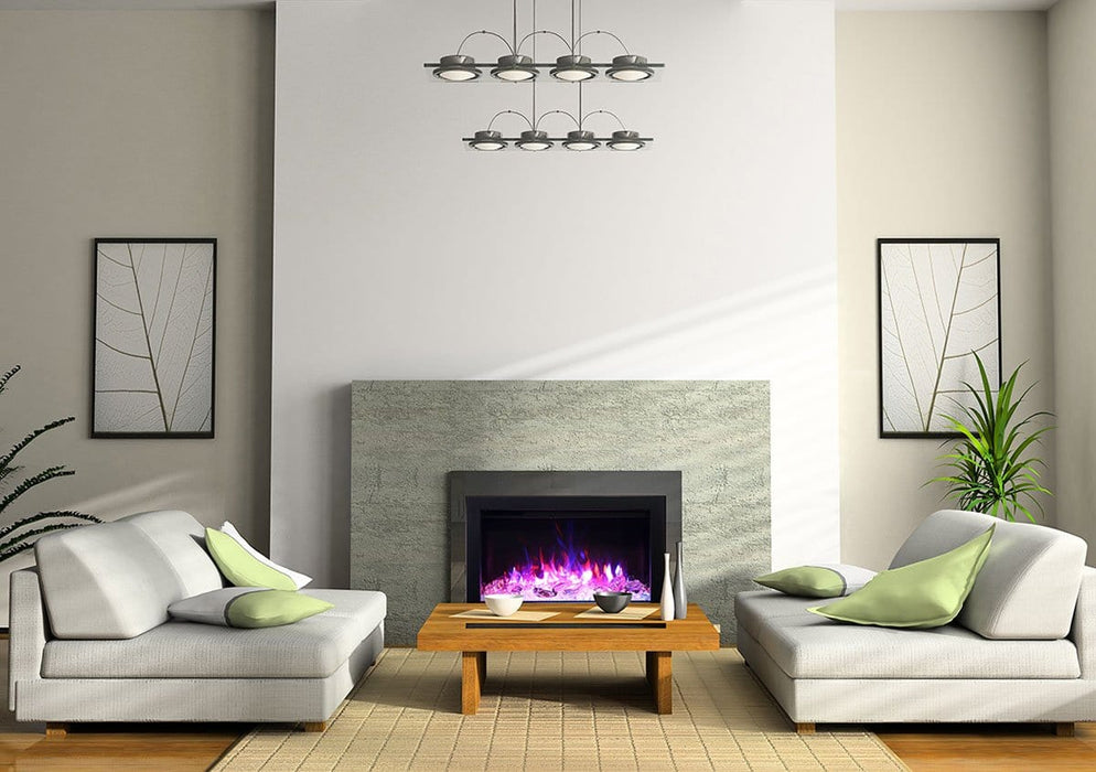 Amantii Amantii Traditional Series 30 Indoor / Outdoor Electric Fireplace Insert TRD-30 Fireplace Finished - Electric