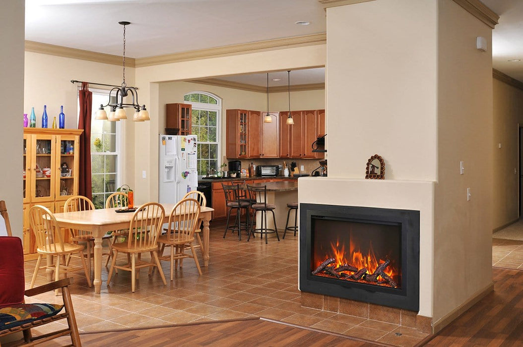 Amantii Amantii Traditional Series 38 Indoor / Outdoor Electric Fireplace Insert TRD-38 Fireplace Finished - Electric