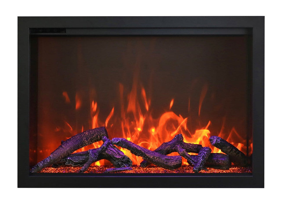 Amantii Amantii Traditional Series 38 Indoor / Outdoor Electric Fireplace Insert TRD-38 Fireplace Finished - Electric