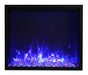 Amantii Amantii Traditional Series 44 Indoor / Outdoor Electric Fireplace Insert TRD-44 Fireplace Finished - Electric