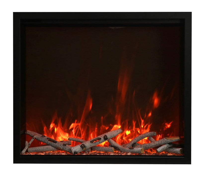Amantii Amantii Traditional Series 44 Indoor / Outdoor Electric Fireplace Insert TRD-44 Fireplace Finished - Electric
