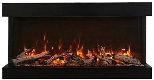 Amantii Amantii Tru-View Deep 40 3-Sided Built-In Electric Fireplace 40-TRU-VIEW-XL Fireplace Finished - Electric