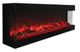 Amantii Amantii Tru-View Deep 72 3-Sided Built-In Electric Fireplace 72-TRU-VIEW-XL Fireplace Finished - Electric