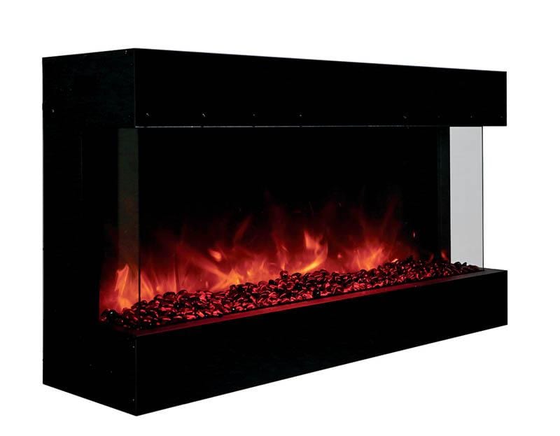 Amantii Amantii Tru-View Deep 72 3-Sided Built-In Electric Fireplace 72-TRU-VIEW-XL Fireplace Finished - Electric