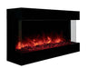 Amantii Amantii Tru-View Deep 72 3-Sided Built-In Electric Fireplace 72-TRU-VIEW-XL Fireplace Finished - Electric