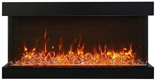 Amantii Amantii Tru-View Deep 72 3-Sided Built-In Electric Fireplace 72-TRU-VIEW-XL Fireplace Finished - Electric