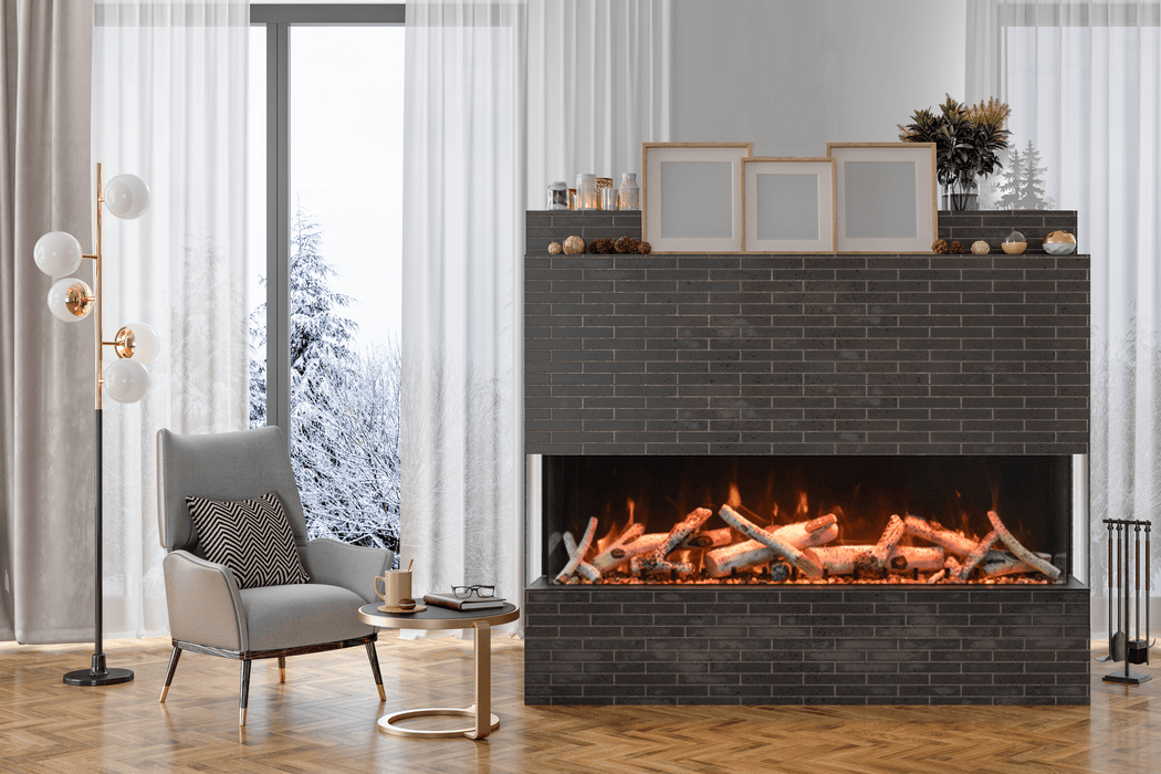 Amantii Amantii TruView Bespoke 45" Electric Fireplace TRV-45-BESPOKE Fireplace Finished - Electric