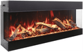 Amantii Amantii TruView Bespoke 75 Indoor / Outdoor Electric Fireplace TRV-75-BESPOKE Fireplace Finished - Electric