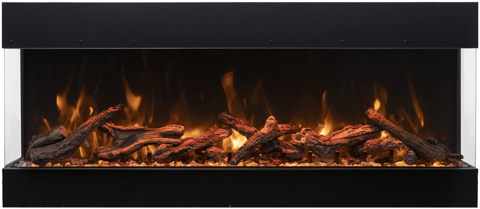 Amantii Amantii TruView Bespoke 85 Indoor / Outdoor Electric Fireplace TRV-85-BESPOKE Fireplace Finished - Electric