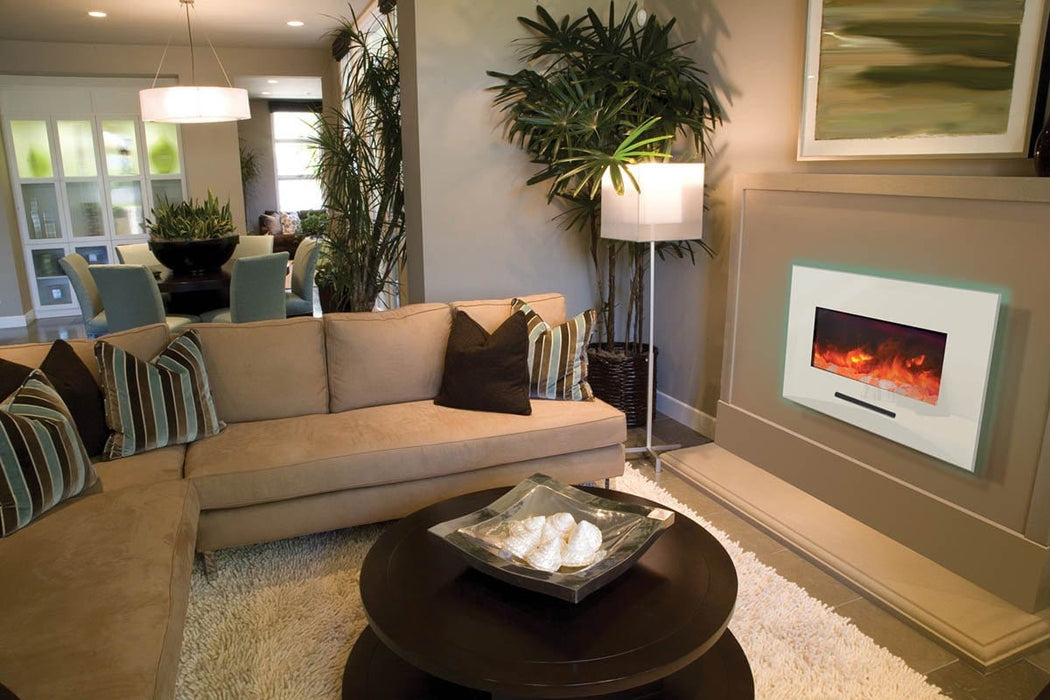 Amantii Amantii Wall/Flush-Mount 26" Electric Fireplace WM-FM-26-3623-BG Fireplace Finished - Electric