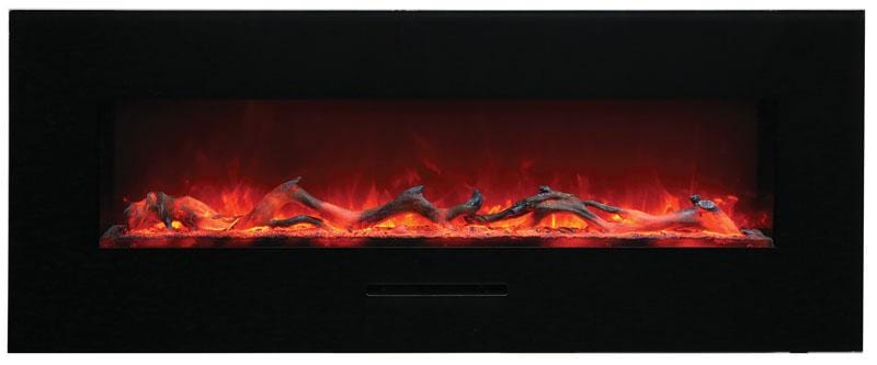 Amantii Amantii Wall/Flush-Mount 48" Electric Fireplace WM-FM-48-5823-BG Fireplace Finished - Electric