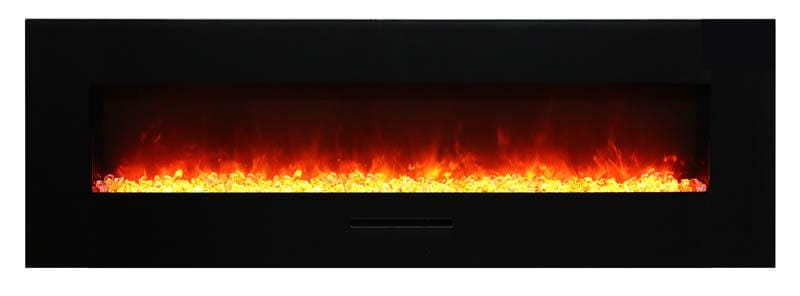 Amantii Amantii Wall/Flush-Mount 60" Electric Fireplace WM-FM-60-7023-BG Fireplace Finished - Electric